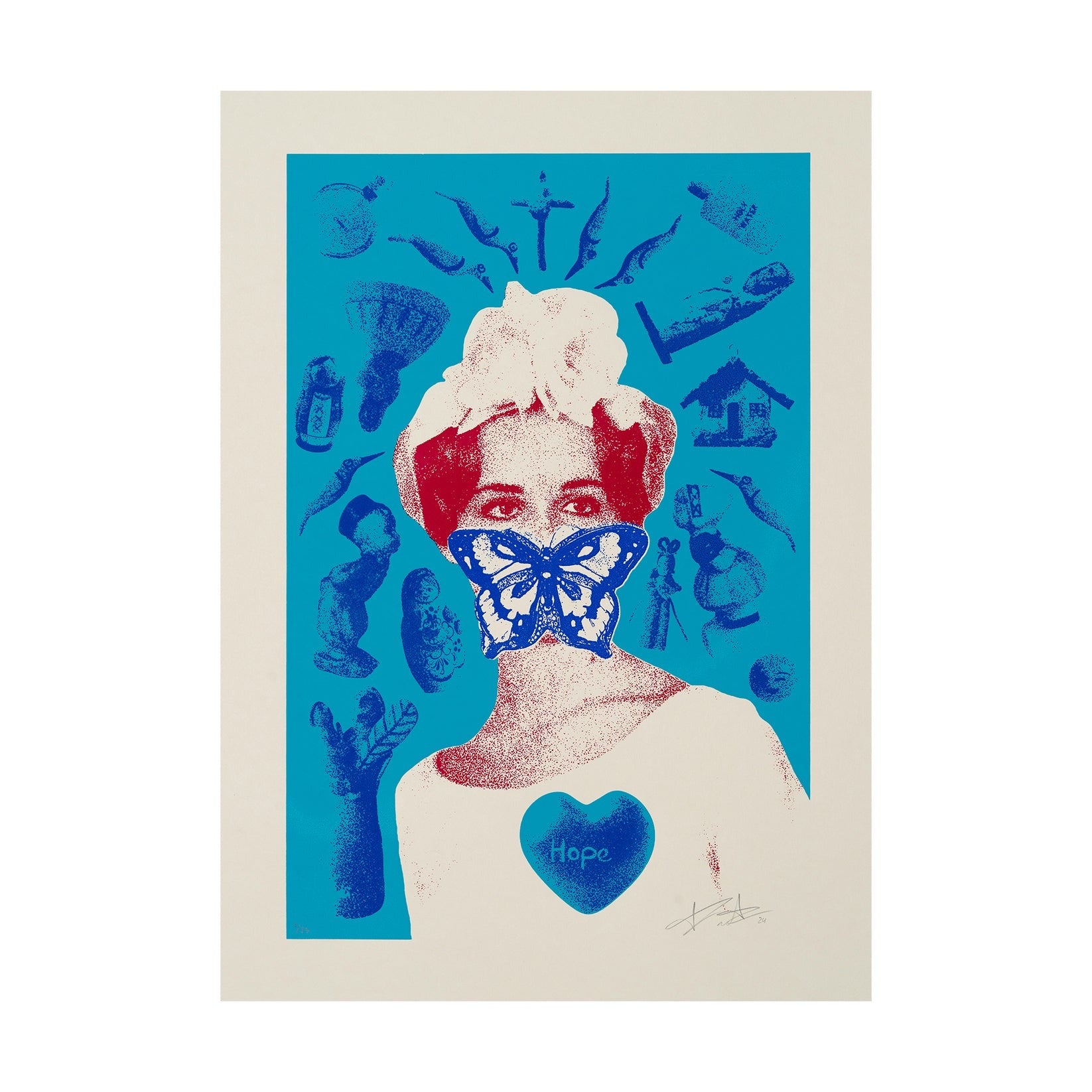 Marijke Art Print by Franc Alcock
