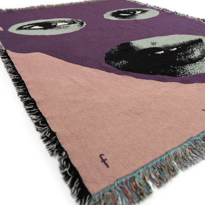 Faceless Woven Throw Blanket