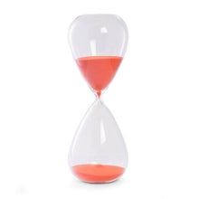 Load image into Gallery viewer, 90 Minute Hourglass Sand Timer Red-Orange
