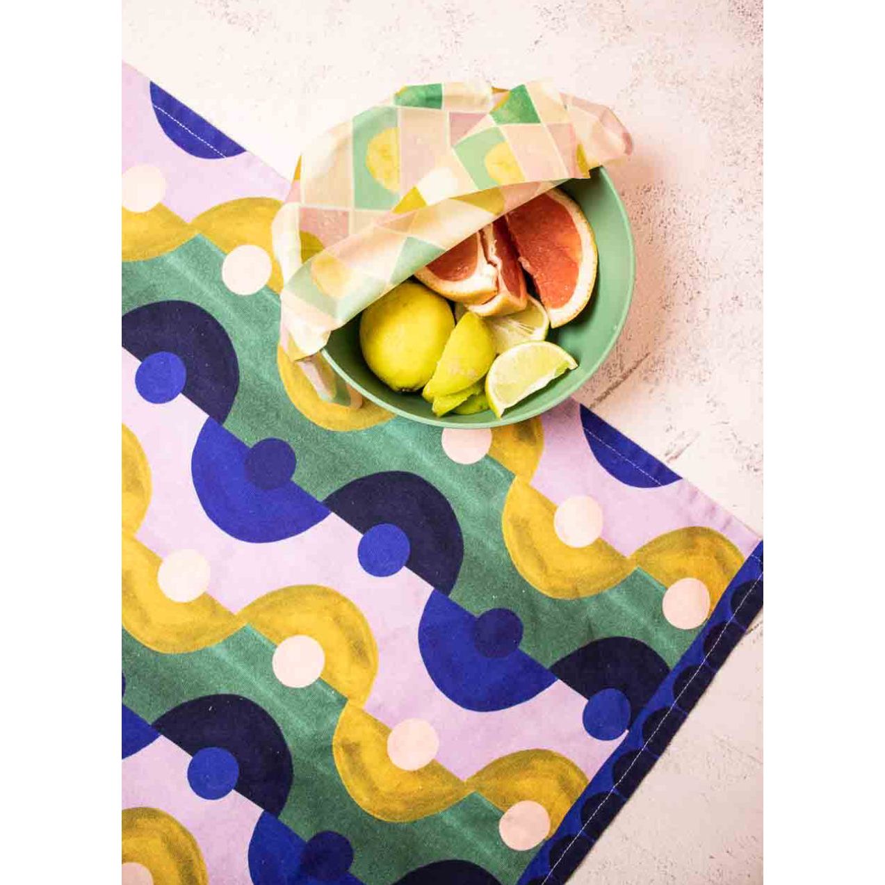 Half Moon Organic Tea Towel