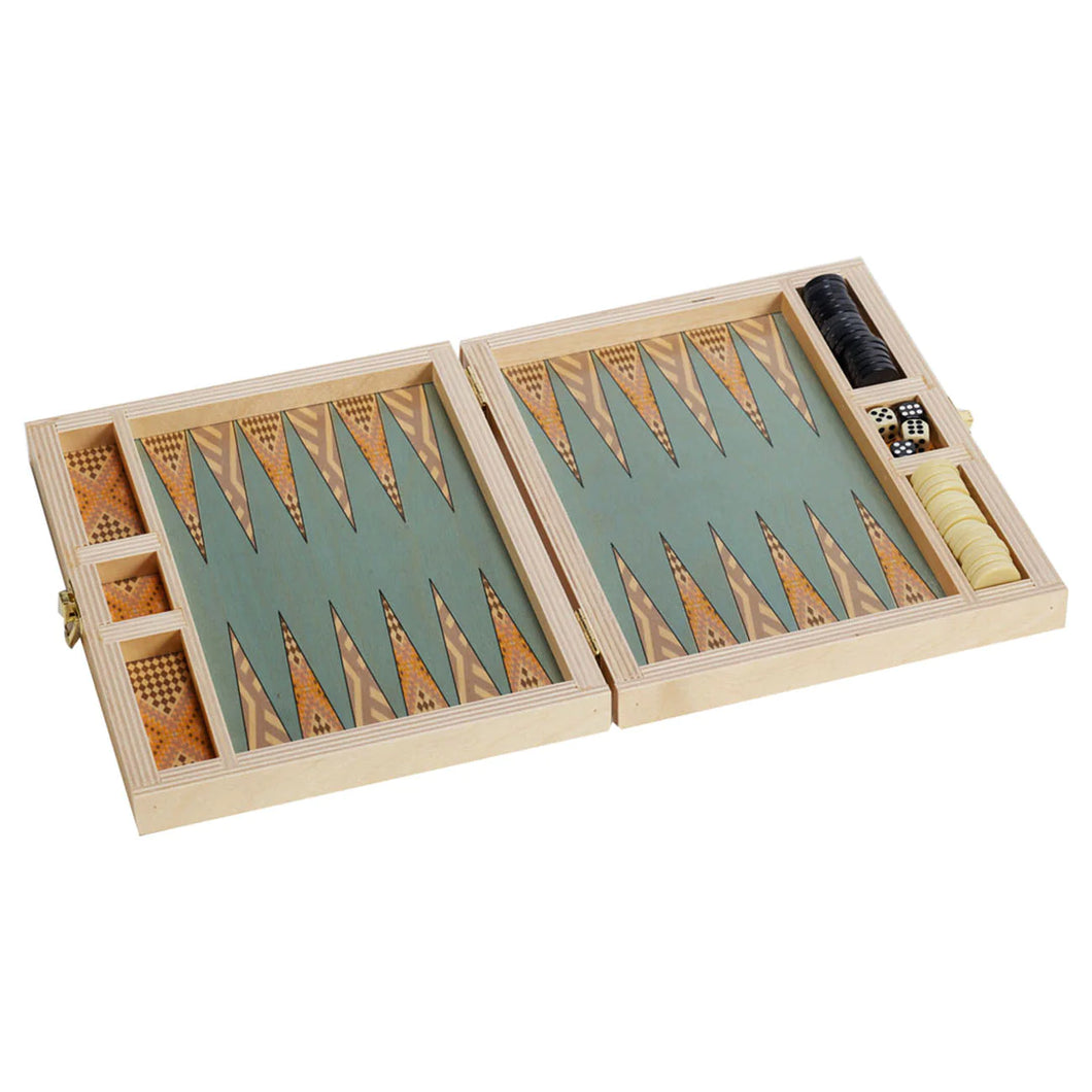 Faye Travel Backgammon Set