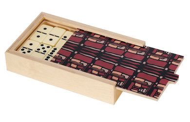 Rue Maroon Domino Set