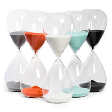 Load image into Gallery viewer, 90 Minute Hourglass Sand Timer Red-Orange
