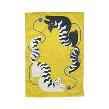 Load image into Gallery viewer, Magic Cats Organic Tea Towel
