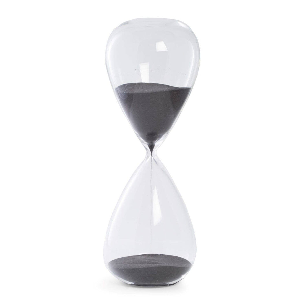 90 Minute Hourglass Sand Timer - Black