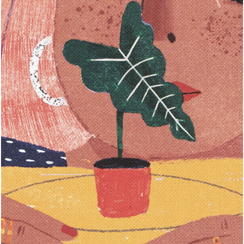 Alocasia - Canvas Notebook