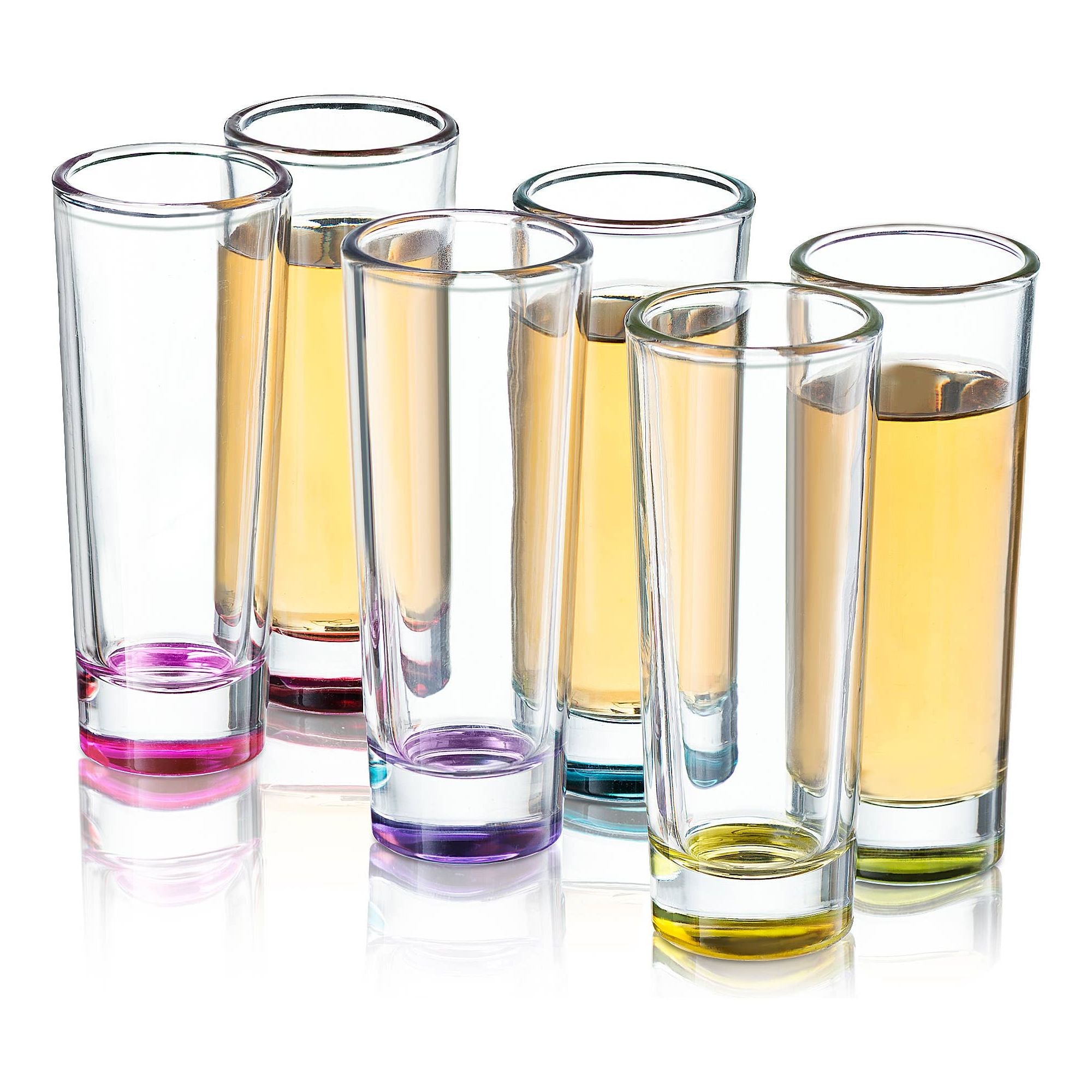 Hue Shot Glasses, Set of 6