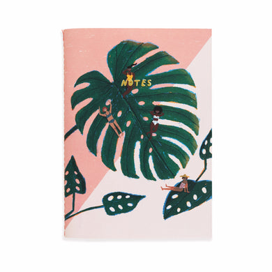Monstera - Canvas Notebook