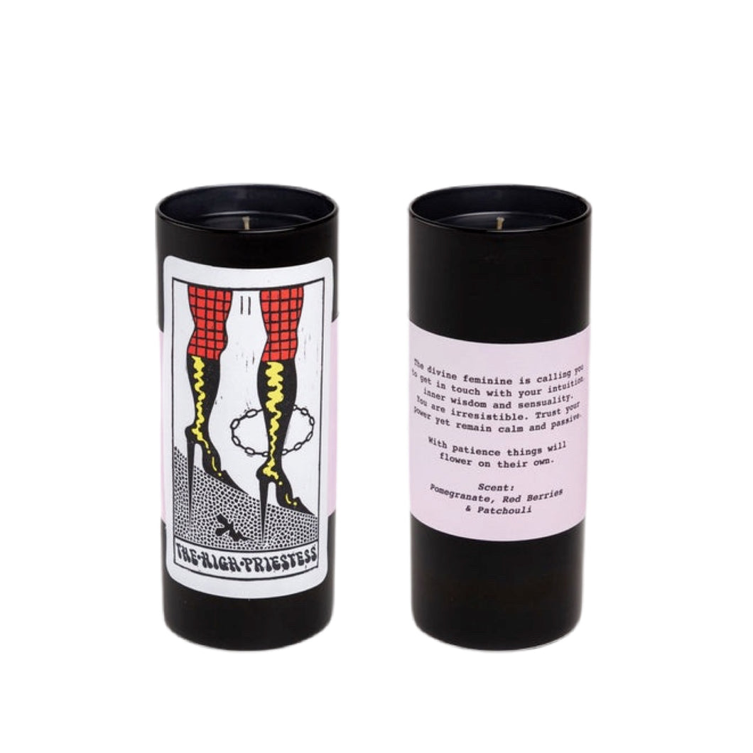 Tarot Candle - The High Priestess