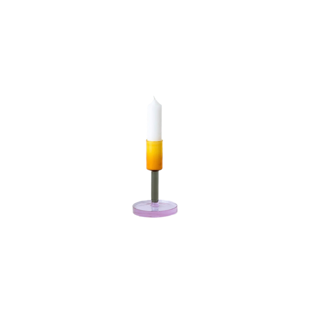 Glass Candlestick - Medium