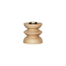 Load image into Gallery viewer, Totem Wooden Candle Holder - Short
