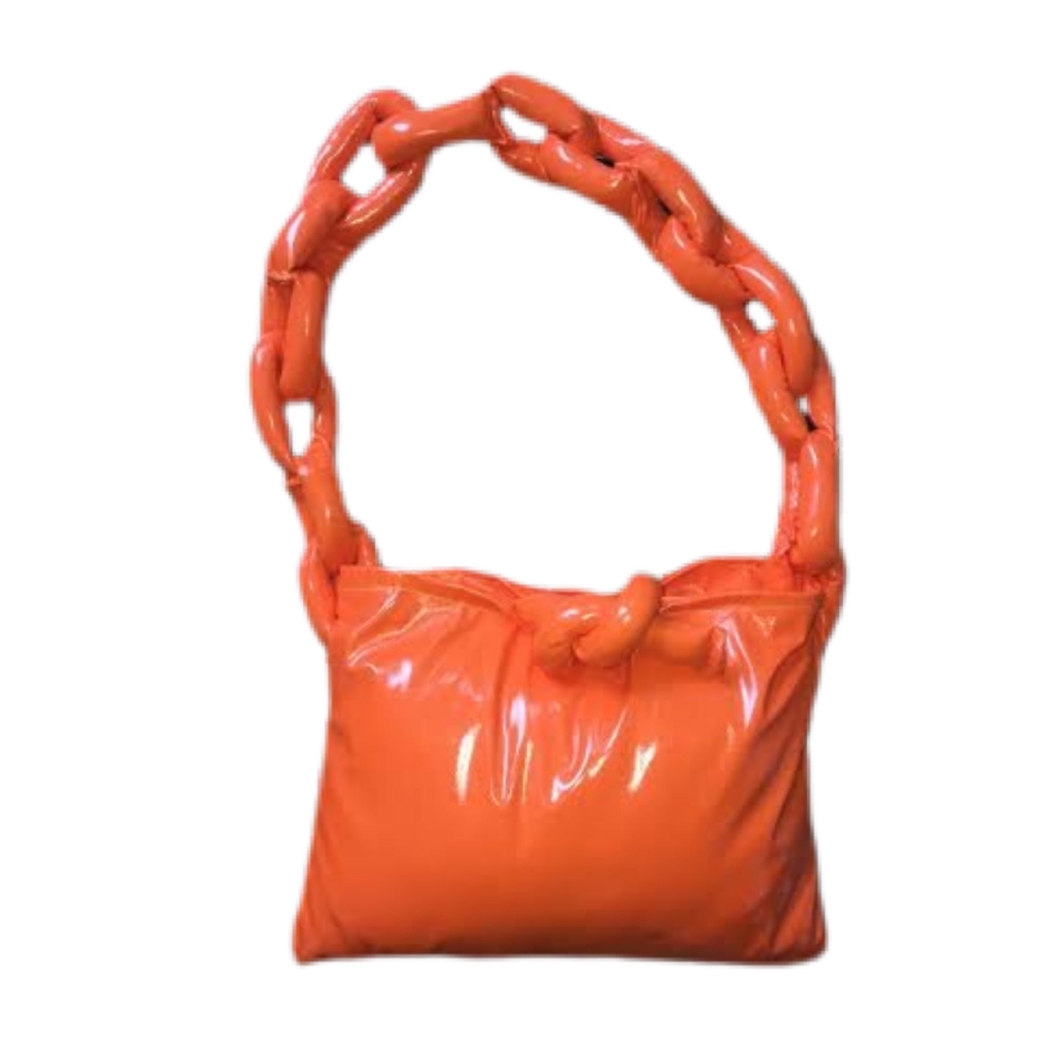 Orange Neon Dive Soft Chain Tote