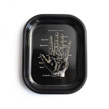 Load image into Gallery viewer, Small Metal Palmistry Ritual Tray
