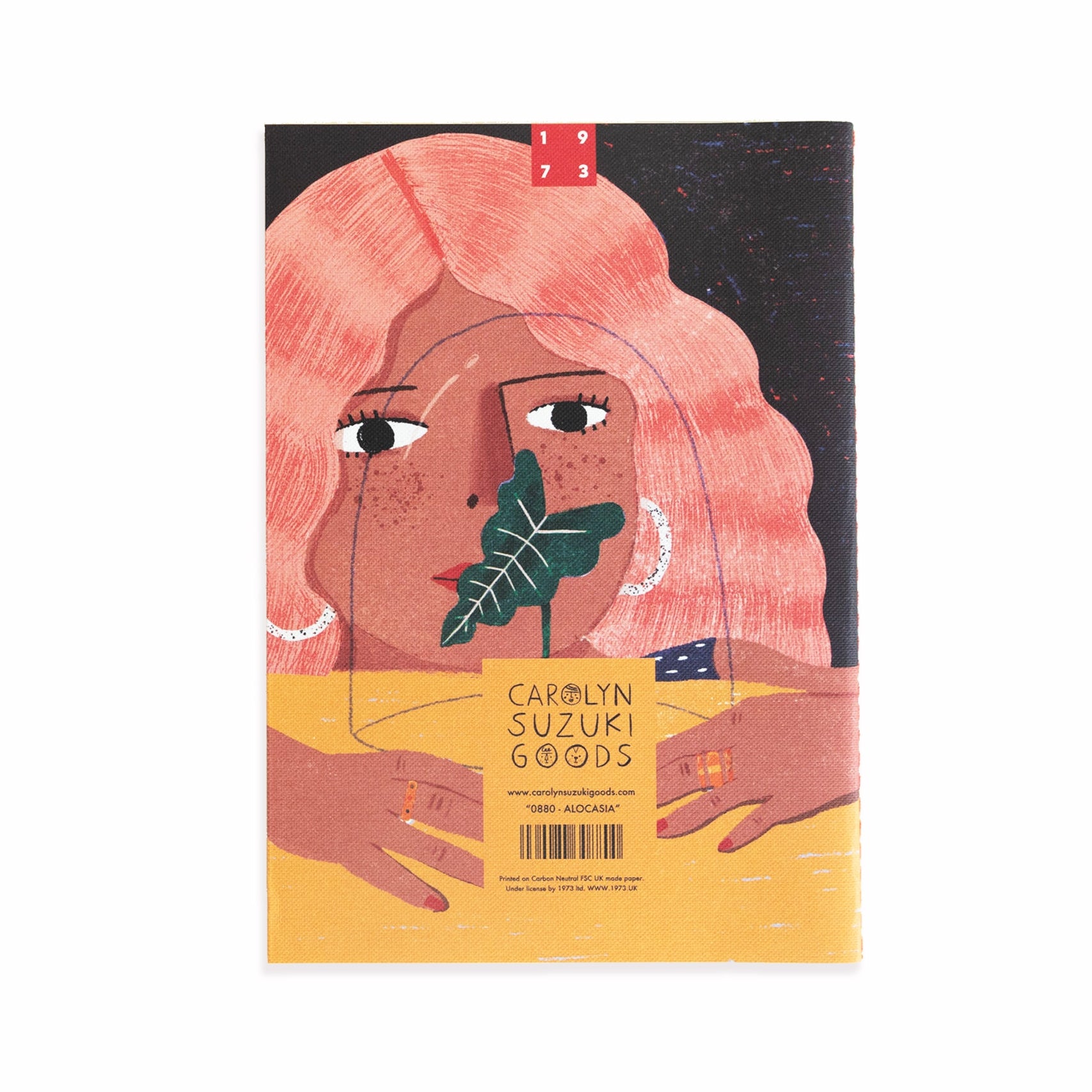 Alocasia - Canvas Notebook