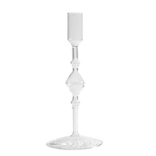 Load image into Gallery viewer, Tall Glass Candlestick
