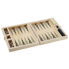 Load image into Gallery viewer, Squaresville Tabletop Backgammon Set
