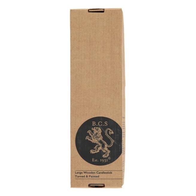 Tall Wooden Candle Holder