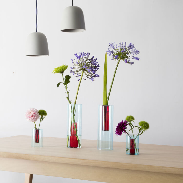 Large Reversible Glass Vase - Thumbnail 2