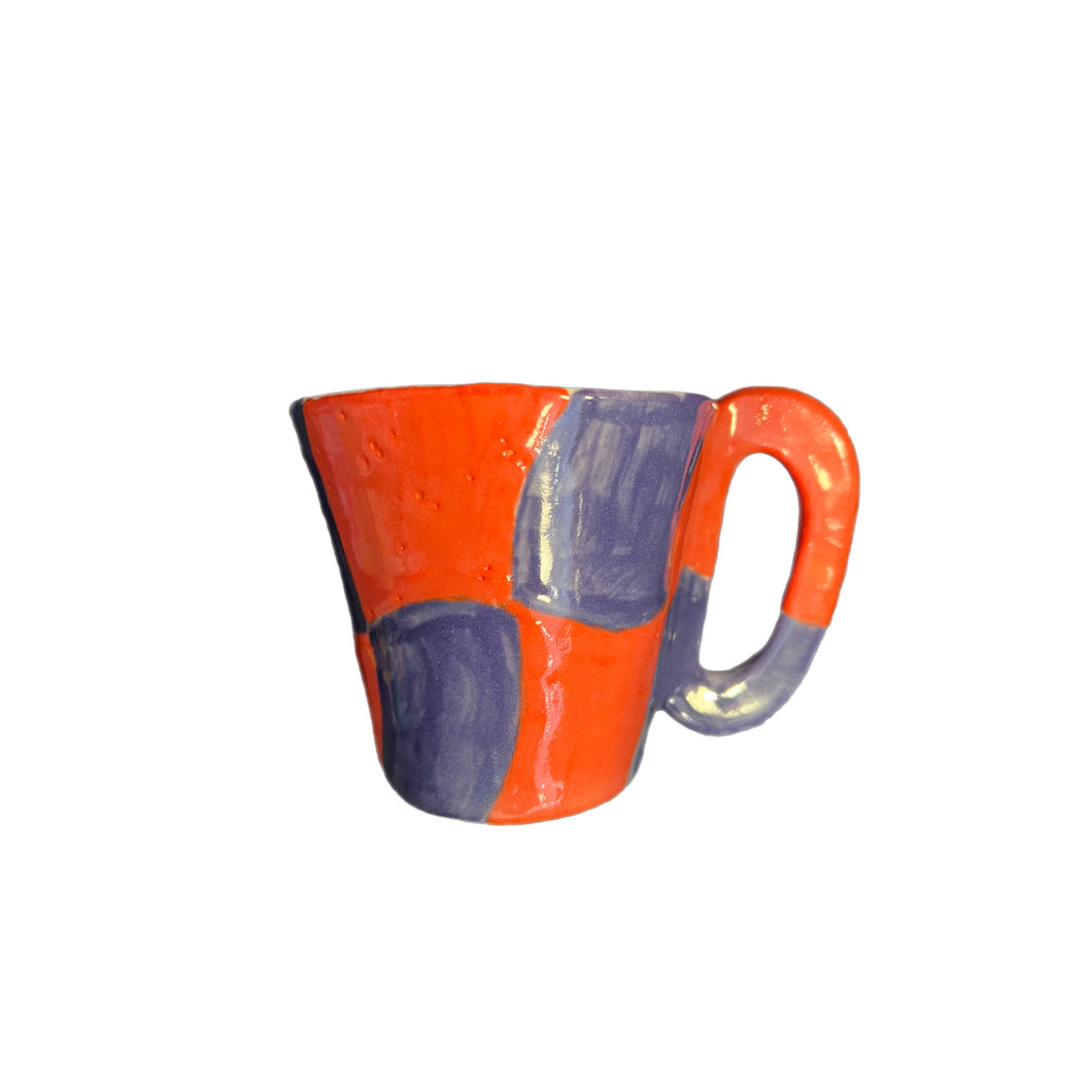 Ceramic Checker Mug