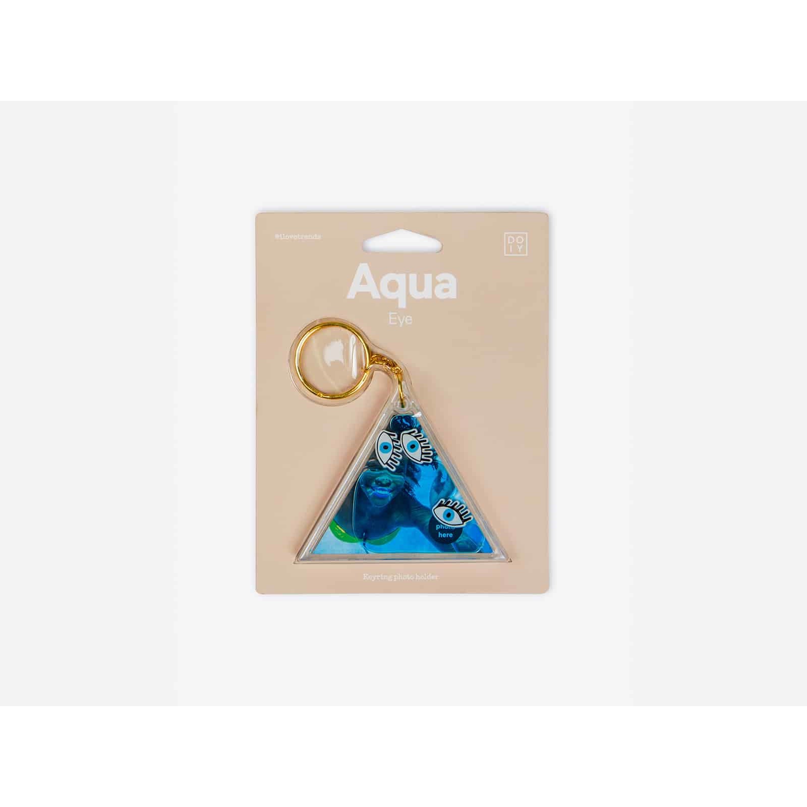 Aqua Keychain