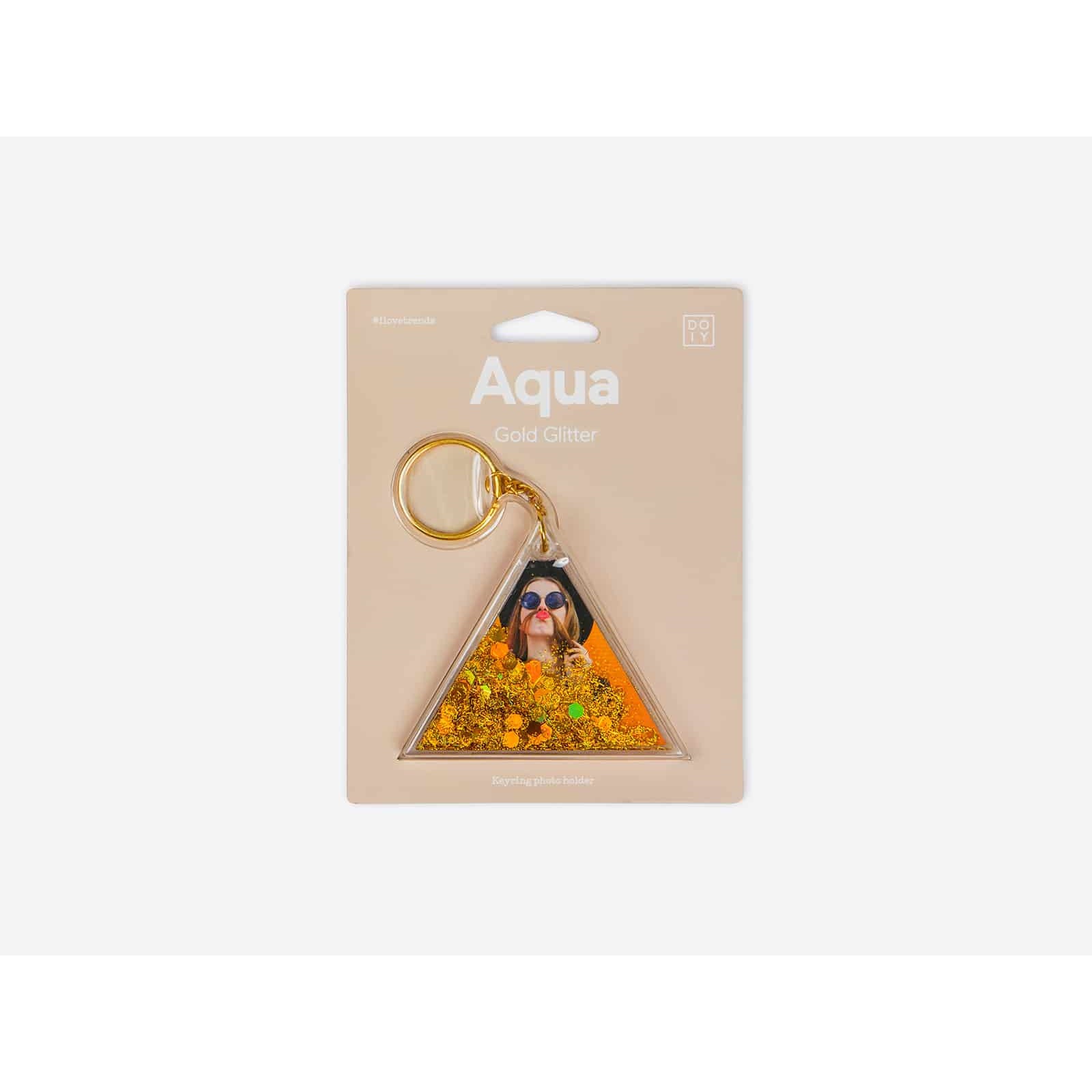 Aqua Keychain
