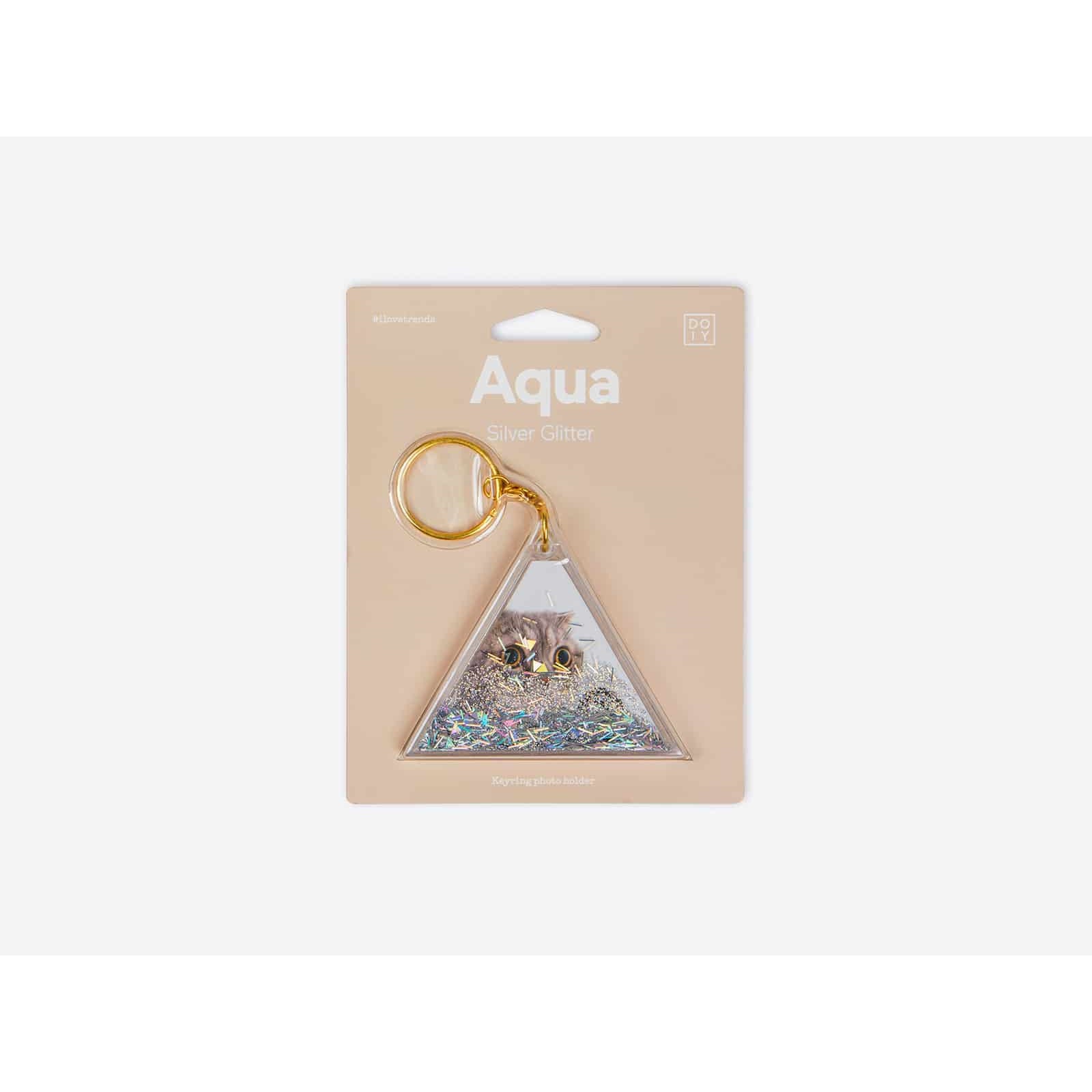 Aqua Keychain