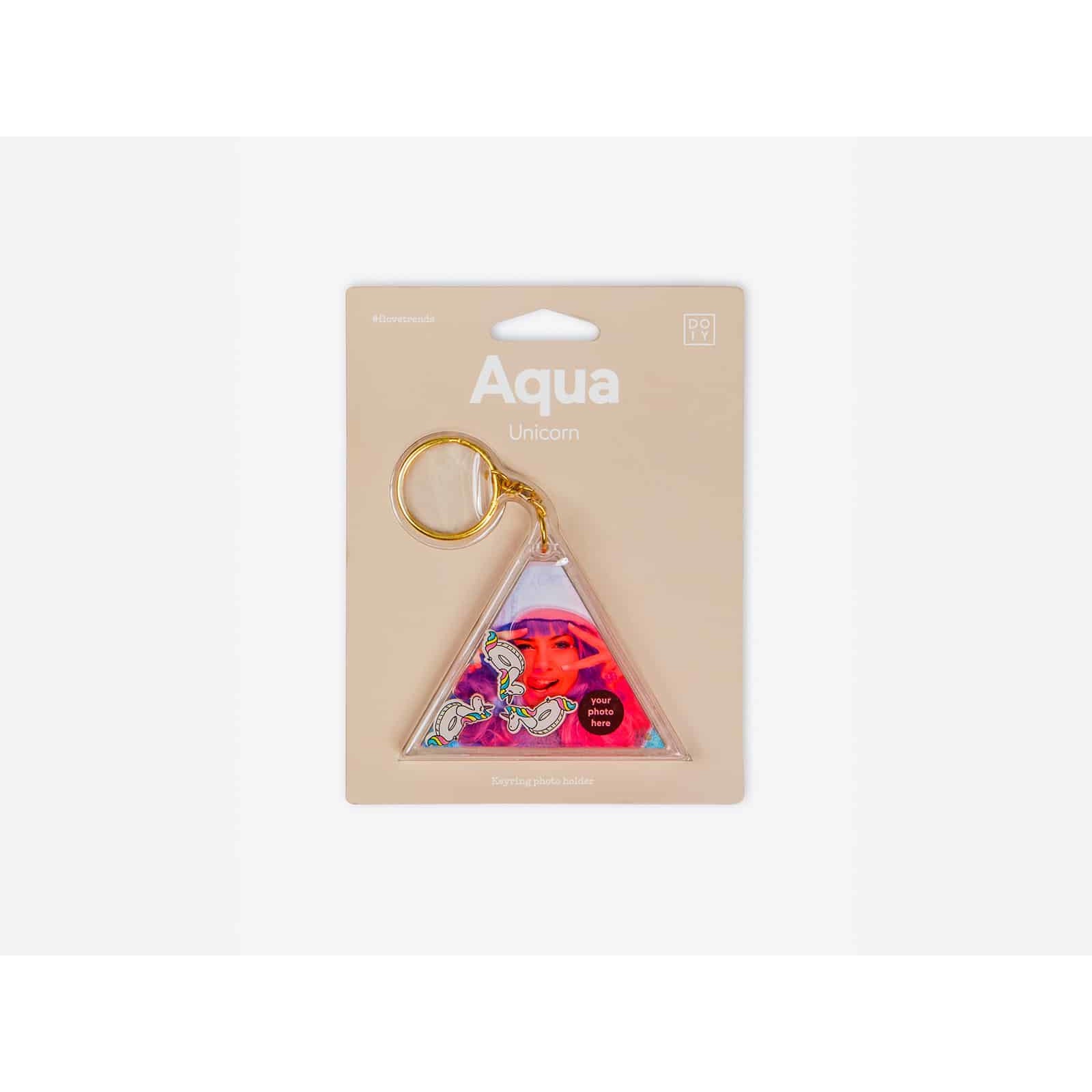 Aqua Keychain