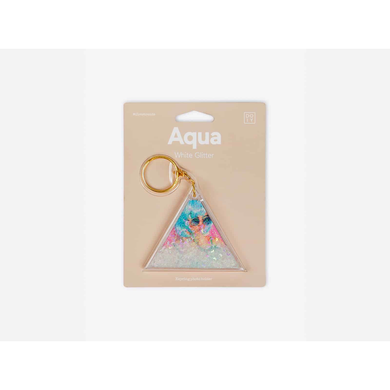 Aqua Keychain