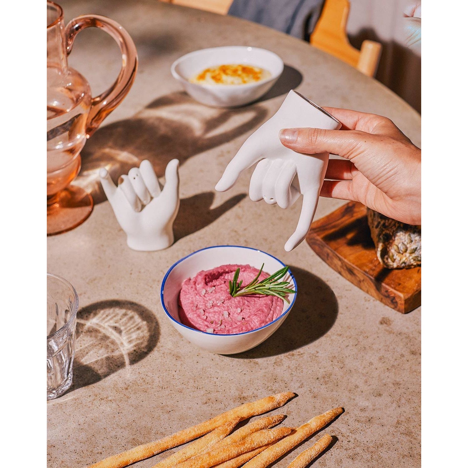 Pinky Swear Salt & Pepper Shakers