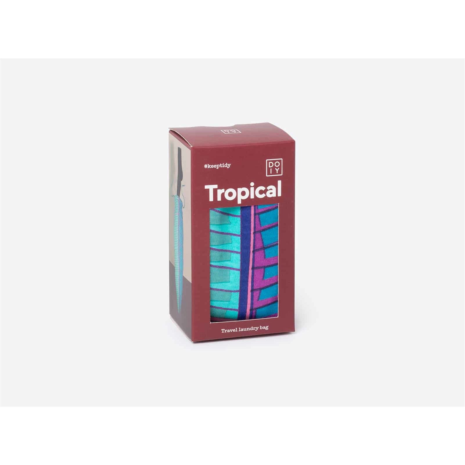 Tropical Leaf Travel Laundry Bag