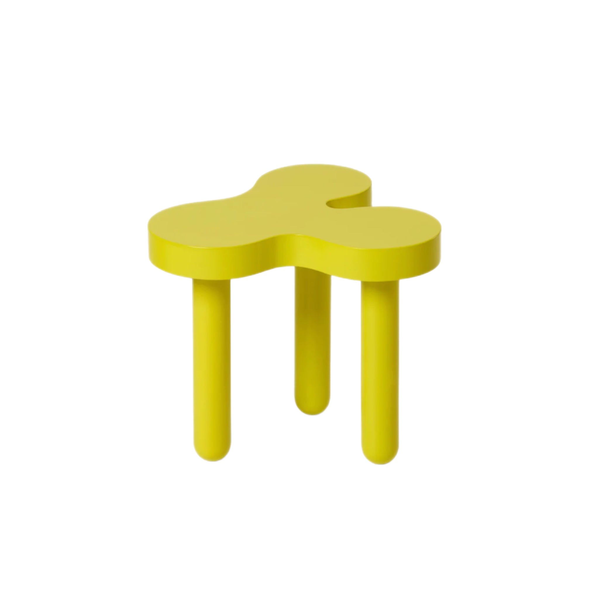 Areaware Splat Side Table Short in Chartreuse - Thumbnail 2