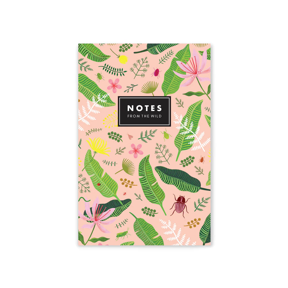 Notes From The Wild Mini Notepad - Blush