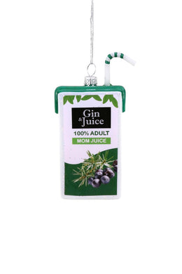 Gin juice Box Ornament