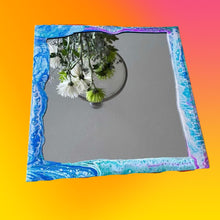 Load image into Gallery viewer, Square Swirl Mirror
