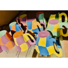 Load image into Gallery viewer, Ceramic Checker Mug
