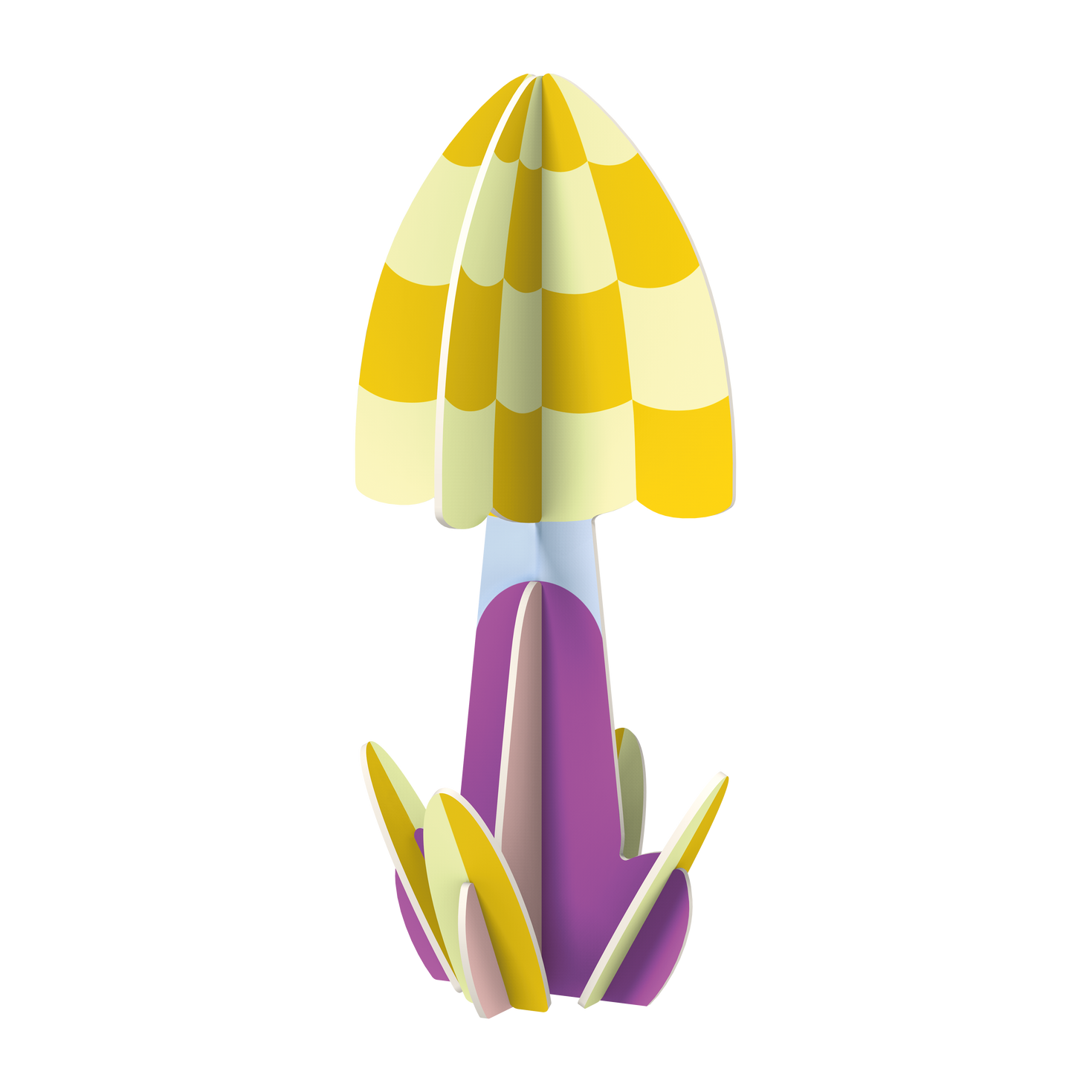 Mushroom Paper Sculpture