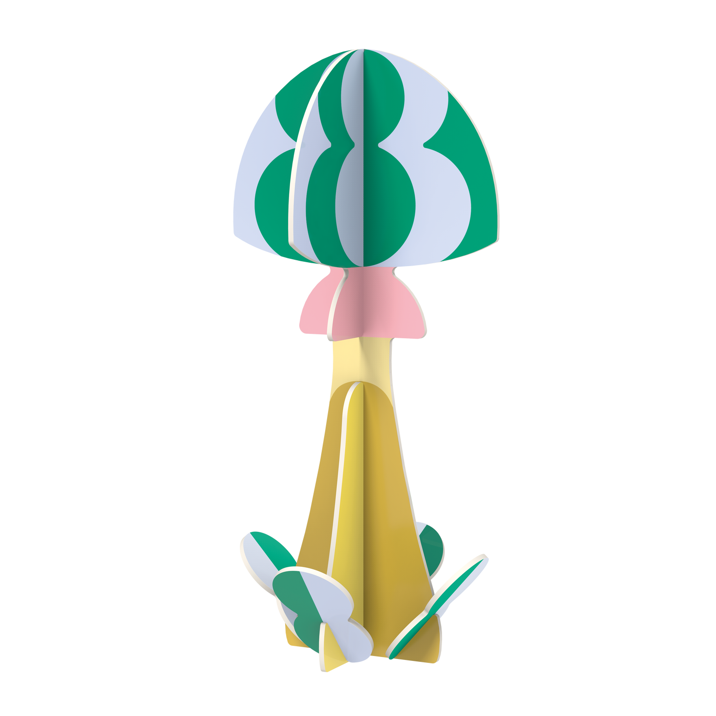 Mushroom Paper Sculpture