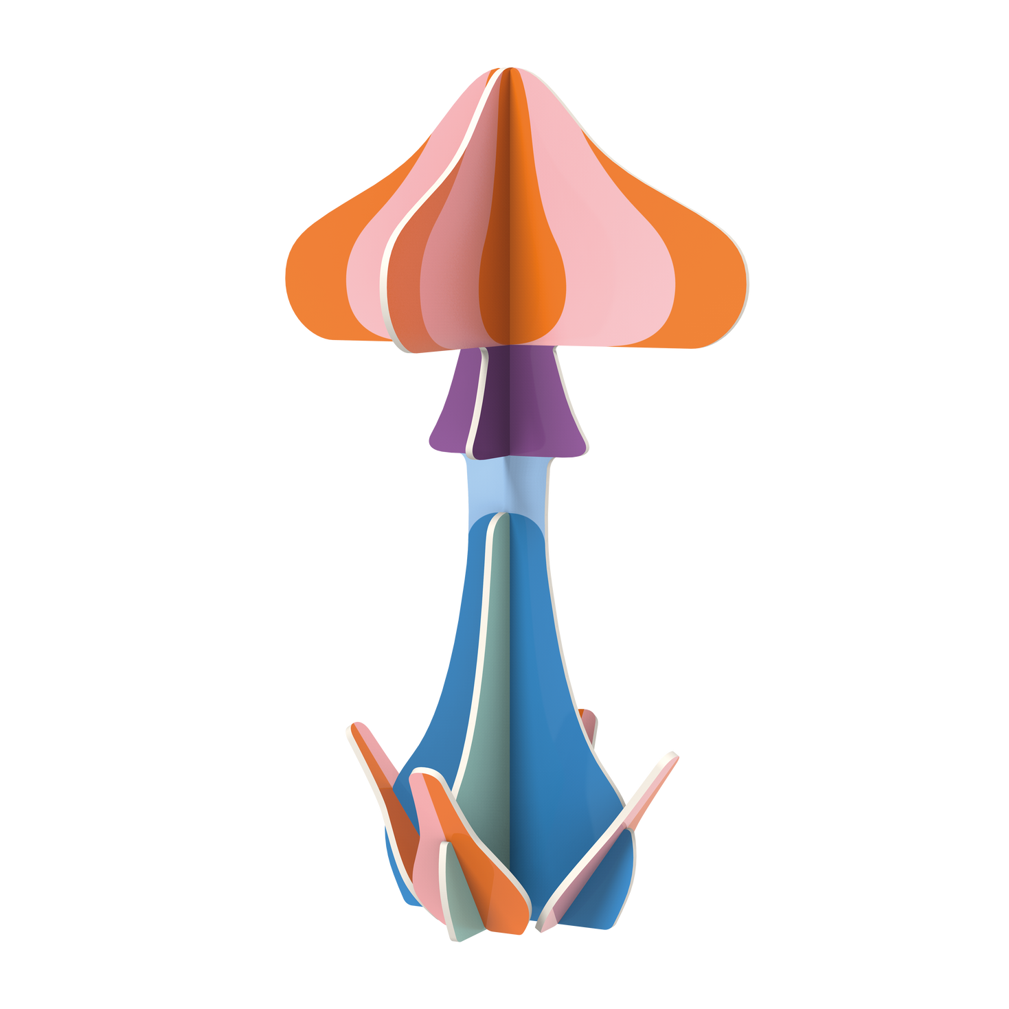 Mushroom Paper Sculpture