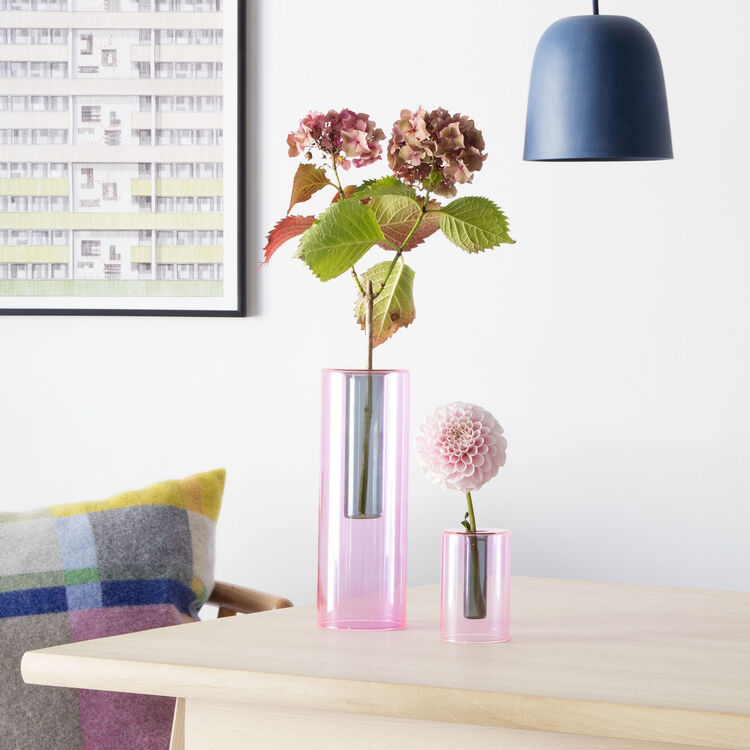 Large Reversible Glass Vase