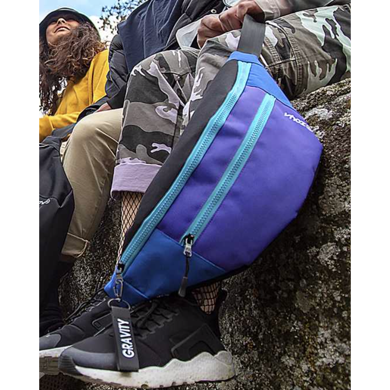 Gravity Cross Bag Purple x Blue