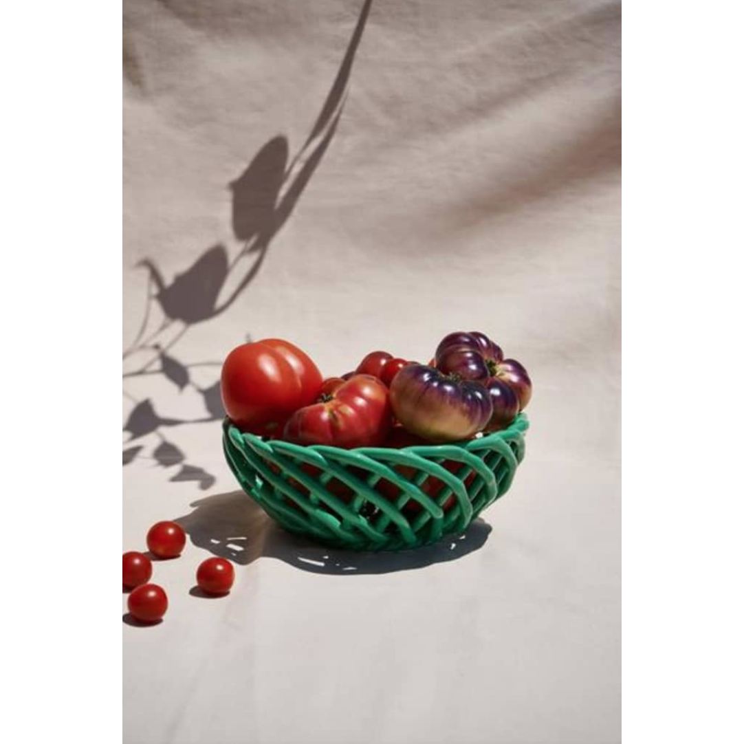 Small Sicilia Ceramic Basketf
