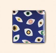 Load image into Gallery viewer, Nazar Blue Ceramic Tray.
