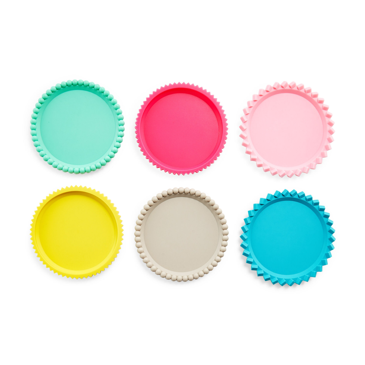 Geo Stacking Coasters - Pastels.