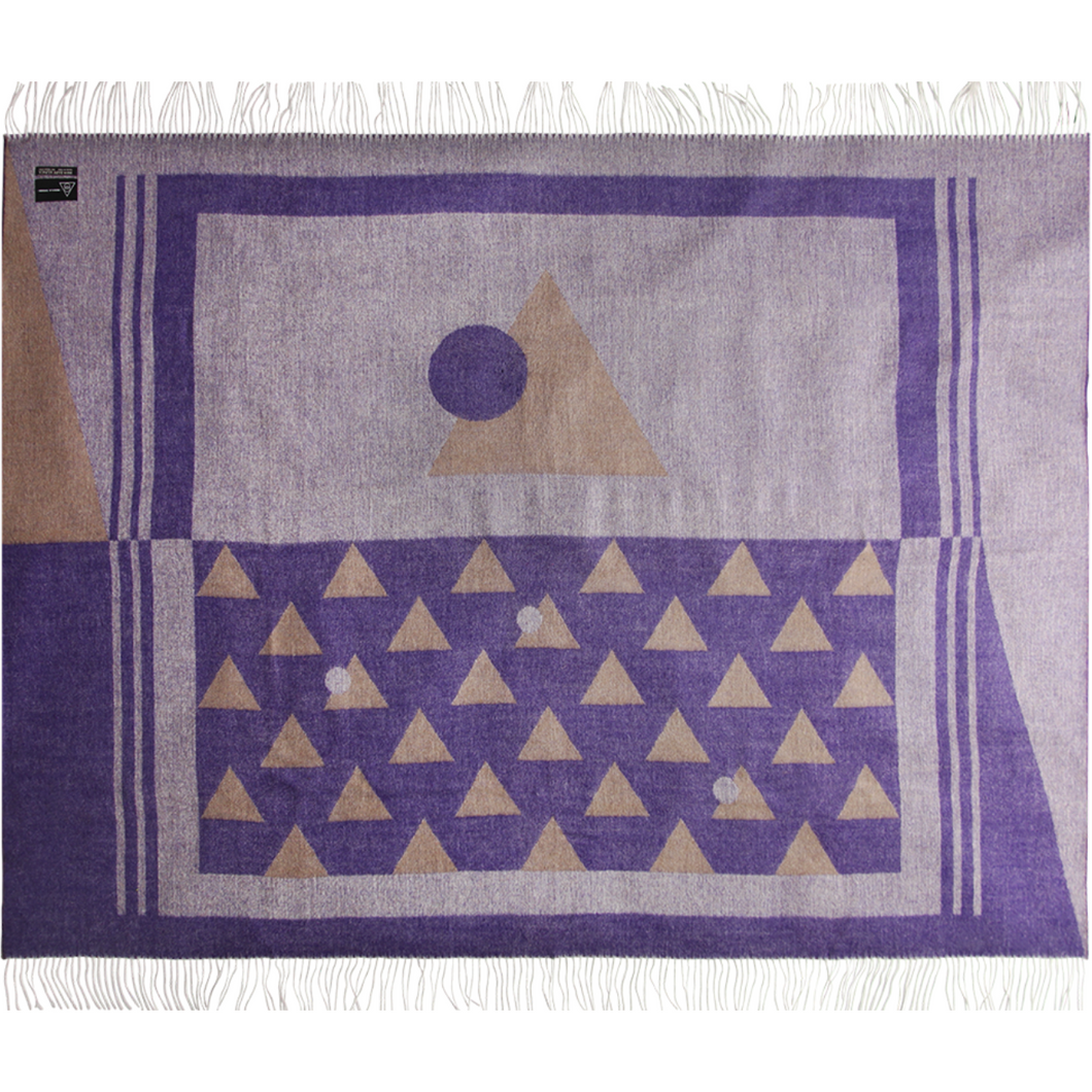 Purple Andes Throw.