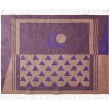 Load image into Gallery viewer, Purple Andes Throw.
