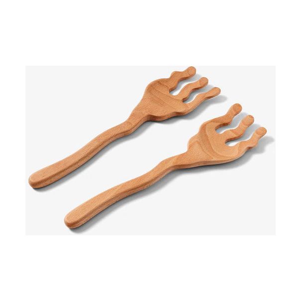 Serving Friends Wooden Spoons - Set of 2