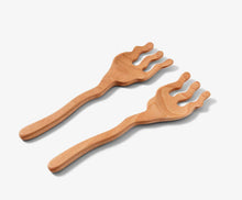 Load image into Gallery viewer, Serving Friends Wooden Spoons - Set of 2
