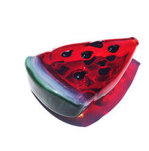 Load image into Gallery viewer, Watermelon Slice Shaped Glass Pipe

