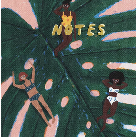 Monstera - Canvas Notebook