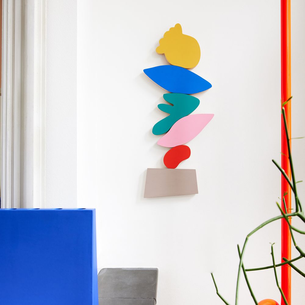 Floral Leaves Mounted